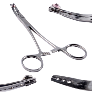 Pinza Quirúrgica de Acero Inoxidable Manual con Certificación CE Clase I, Instrumento de Cirugía General Modelo AI-CSS-0004 - Product Image 2