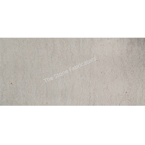 Grande dalle de pierre de grès blanc menthe, finition polie, revêtement mural moderne minimaliste pour salon, application TSF Inde, garantie 3 ans - Product Image 3