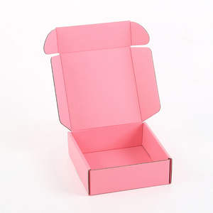 Custom Logo Eco-Friendly High-End Corrugated Cardboard Packaging <b>Box</b> <b>Brown</b> Kraft Portable Recycled Art Paper Sponge Embossing - Product Image 1