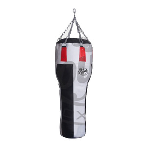 Sac de frappe personnalisable en cuir PU pour entraînement de boxe et MMA, avec sac de sable en PVC inclus, chaîne de suspension, durable, logo personnalisé - Product Image 4