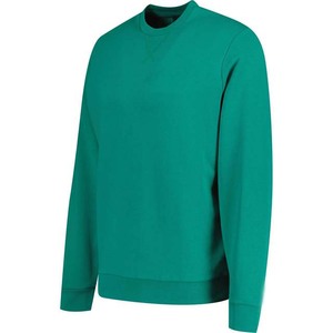 Suéter de Punto para Hombre, Cuello Redondo, Color Sólido, Corte Regular, Estilo Casual, Verde, Manga Larga - Product Image 6