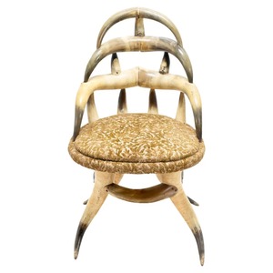 Fauteuil rustique moderne en corne de buffle, meubles de bistrot faits à la main, salon, NEHA ENTERPRISES, prix bas - Product Image 5