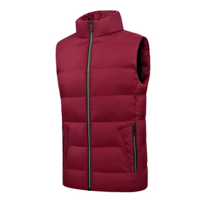 Chaleco Acolchado Personalizado para Hombre, Estilo Urbano, Ropa de Invierno, Chaleco Acolchado, Chalecos Acolchados para Hombre y Mujer - Product Image 3