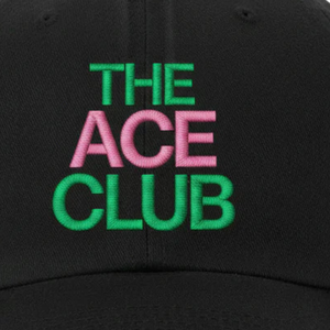 AKA Club <b>Series</b> Hat Black Embroidered Cotton Baseball Cap Adjustable Curved Brim Casual Unisex Sports Outdoor Cap - Product Image 6