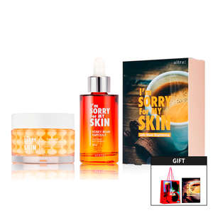 Mascarilla Facial en Gel Capture Cream Vitalizer Honey Beam Ampoule, Iluminadora con Vitamina C, Cuidado Intensivo, Blanqueadora, Anti-Manchas - Product Image 1