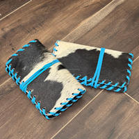 Vente en gros de pochette à tabac en cuir de vachette pochette à tabac en cuir véritable daim emballage de pipe à cigarettes sac à roulettes accessoires pour fumeurs