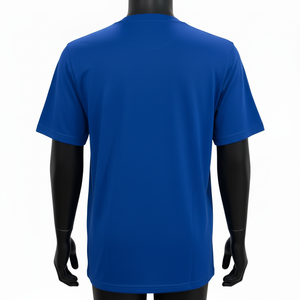 เสื้อยืดคอกลมแขนสั้นผ้าฝ้าย 220 กรัม สำหรับผู้ชาย สีพื้น เรียบง่าย สวมใส่สบาย ทรงหลวม ขายดี ดีไซน์เรียบๆ รับสกรีนลายตามสั่ง - Product Image 2