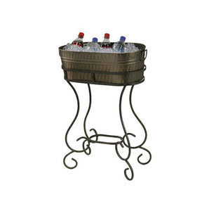 Juego de Tubo y Soporte para Bebidas de Aluminio Hecho a Mano para Servicios de Fiesta Sofisticados - Product Image 2