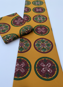 Tissu africain traditionnel en pagne Ankara pour la confection de vêtements, l'artisanat et la mode par Hitjem Export Island Supplier - Product Image 5