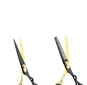 Professional Salon Use Barber Scissors Stainless Steel Japanese Steel Reusable Safety Hair Cutting <b>Shears</b> for Hair Dressing - Product Image 4