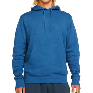 Sweat à capuche épais en molleton de coton vieilli, personnalisé, uni, pour homme, style streetwear hiver - Product Image 6