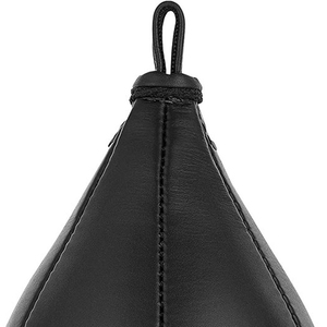 Ballon de boxe en cuir de vachette double extrémité personnalisé, toutes couleurs, à suspendre, pour entraînement, haute qualité - Product Image 3