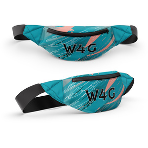 Sac banane unisexe en nylon imperméable de style vintage, forme oreiller, motifs géométriques/animaliers/floraux, durable pour la randonnée et l'usage quotidien - Product Image 6