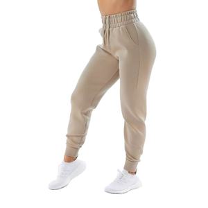 Women's High Waisted <b>Joggers</b> <b>Slim</b> Fit Blank Sweatpants Wholesale Plain Activewear Zipper Pocket Women <b>Jogger</b> Pants - Product Image 5