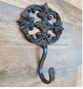 Gancho de pared para Toalla de latón para toallero, gancho de pared de baño, gancho para sombrero, colgador de llaves, gancho decorativo, gancho de utilidad - Product Image 1