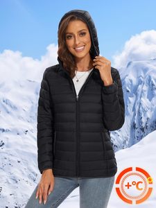 Seamless Heat-Sealed Women's Puffer <b>Jacket</b> Down Proof <b>Waterproof</b> <b>Parka</b> - Product Image 4