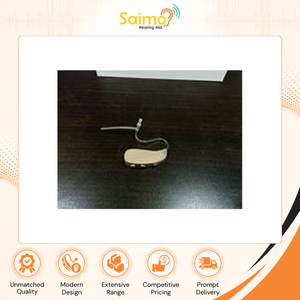 Audífonos Recargables RIC T201 de la Mejor Calidad a Nivel Mundial, con Ganancia Pico de 35dB y Rango de Adaptación de 130dB, Disponibles en Color Beige - Product Image 3