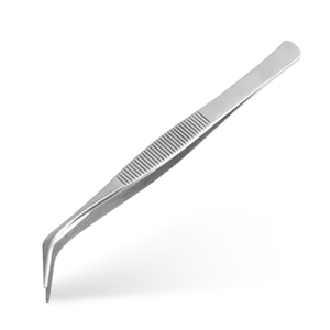 Pince à cils professionnelle pour débutants, outil de greffage de cils, pince à cils en acier inoxydable - Product Image 1