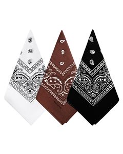 Customizable Cotton Bandana <b>Square</b> <b>Scarf</b> Paisley Design 22 Inch Digital Sublimation Printed Designs Custom Bandana Manufacturer - Product Image 1