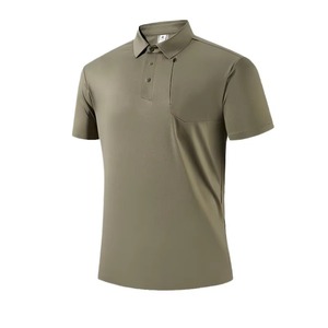 Ventes en gros de t-shirts personnalisés avec logo brodé, 100% coton, polos pour hommes, polos de golf pour hommes à prix avantageux - Product Image 1