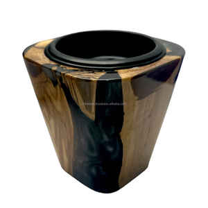 เตาเผาไม้หอมอู๊ดแบบอาหรับสุดหรูที่ได้แรงบันดาลใจจากมรดก พร้อมกระถางเรซิ่นสำหรับน้ำหอมบริสุทธิ์ ตกแต่งบ้านและสร้างบรรยากาศทางจิตวิญญาณในเดือนรอมฎอน - Product Image 3