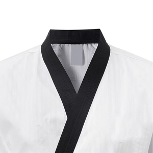 Ventes chaudes - Ensembles d'uniformes de Taekwondo de haute qualité, logo personnalisé, 100% coton, couleur et taille personnalisées, respirant et durable - Product Image 6