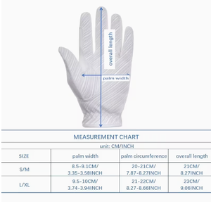 Gants d'équitation pour hommes, couleur unie blanche, ajustement régulier, accessoires équestres, matériau textile, design antidérapant, équitation - Product Image 6