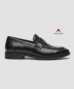 Men's Classic Penny Loafers <b>Slip</b>-<b>On</b> Round Toe Business Formal Shoes for Office Wedding Party and Casual Daily Wear - Product Image 4