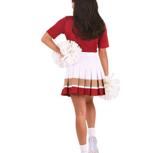 Uniforme de Porristas sin Mangas Econex Sports para Mujer, 100% Poliéster, Bloques de Color, Diseños Personalizados OEM ODM, Gran Venta - Product Image 2