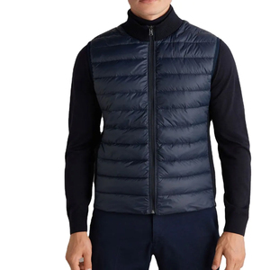 Gilet matelassé imperméable pour homme, veste sans manches pour les activités de plein air, gilet thermique rembourré pour le ski et la randonnée - Product Image 1