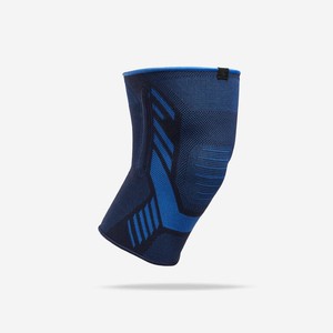 อุปกรณ์พยุงเข่าขวาและซ้ายพร้อมแผ่นเสริมด้านข้างสำหรับวอลเลย์บอล บาสเกตบอล-ป้องกันการระบายอากาศได้ดี วัสดุหนา ปิดด้วยเชือกผูก - Product Image 1