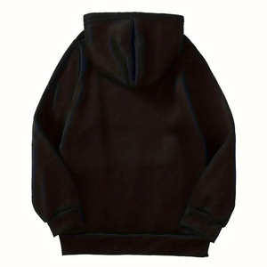 ชุดเซ็ตฮู้ดดี้และเสื้อพูลโอเวอร์แบบสวมใส่ได้ทั้งชายและหญิง ระบายอากาศได้ดี ผลิตจากผ้าฝ้าย 100% ลายเรียบสำหรับฤดูหนาว ดีไซน์ 2 in 1 น้ำหนักปานกลาง - Product Image 3