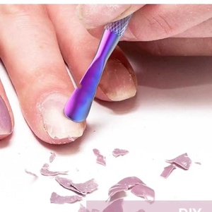 Herramienta Empujadora de Cutículas de Acero Inoxidable de Doble Punta A y S Network, con Punta Plana y Redondeada, Set de Cuidado de Manicura Reutilizable - Product Image 4