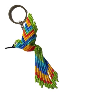 Eco Friendly Handmade Glass Ornament <b>Key</b> <b>Chain</b> Christmas Hanging Decoration Handmade Christmas Tree Ornament Glass Beaded - Product Image 3