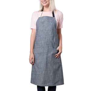 Delantal de Cocina Lavable de Alta Calidad, Venta al por Mayor, Transpirable, con Logotipo Personalizado, Unisex, Servicio OEM - Product Image 6