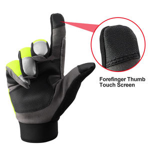 Fabricants directs d'usine, gants de travail en cuir de qualité supérieure, couleurs et designs demandés par les clients, gants de travail en cuir résistants. - Product Image 4