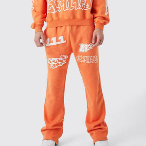 Conjunto de Sudadera y Pantalones Deportivos Personalizados para Invierno, Ligeros y Ecológicos, Estilo Urbano, Talla Grande para Hombre, Dos Piezas, OEM - Product Image 5