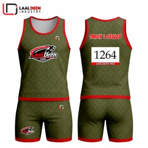 Vêtements d'entraînement de course professionnels pour hommes et femmes, uniforme unisexe pour l'athlétisme, tenue de jogging, vêtements de course - Product Image 4