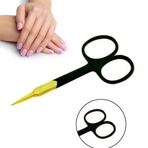 Sharp Straight Stainless Steel Multifunctional <b>Cuticle</b> <b>Scissors</b> for Precision Trimming Nail Art Daily Grooming Beauty Tool - Product Image 2