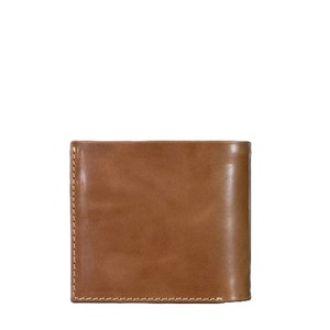 Tan <b>Brown</b> Genuine Leather Men <b>Wallet</b> Retro Bifold Short Purse Multi Card Slots Billfold Flap Photo ID Window Coin Pocket Button - Product Image 6