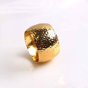 Best Seller Napkin <b>Ring</b> Table Decor Tableware <b>Circle</b> Metal Gold Napkin <b>Ring</b> for Party Event at Reasonable factory Price - Product Image 1