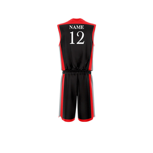 Ensembles de maillots de basket-ball sans manches unisexes de haute qualité, respirants et à séchage rapide, uniformes imprimés sur mesure en gros, tailles plus grandes - Product Image 3