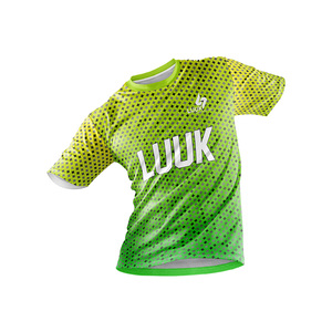 T-shirts pour hommes à manches courtes col rond en polyester 100% et coton 100% avec impression numérique personnalisée, respirants, écologiques et à séchage rapide - Product Image 5