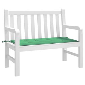 Cojín para Banco de Jardín de Tela Oxford Verde 100% Poliéster, Cojines y Almohadas para Exteriores - Product Image 3