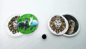 Truco de Magia: Tarjeta que Cambia de Color y Cara en el Aire, Truco Visual para Magia de Cerca - Product Image 3