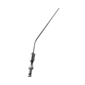 Tubo de succión ORL de grado médico, instrumento de succión manual de acero inoxidable para la eliminación de cera de oídos y uso en otología - Product Image 5