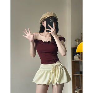 Camiseta de Algodón de Primera Calidad, Estilo Coreano, Ecológica, Corte Ajustado para Mujer, Diseño Moderno, ODM OEM - Product Image 5