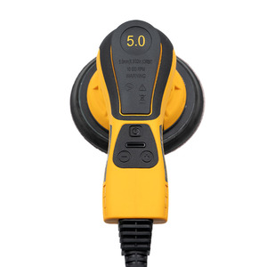 Ponceuse électrique silencieuse sans balais de 6 pouces, 350 W, vitesse variable 4000-10000 tr/min, tampon auto-agrippant, cordon de 5 m pour la réparation de cloisons sèches et de carrosseries automobiles - Product Image 2