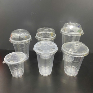 High Quality 220/280/300/350/400/500ml Customized Disposable <b>Plastic</b> pp <b>Cups</b> for Hot Cold Drink Best Selling 2025 - Product Image 5