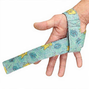 Muñequeras Elásticas de Algodón con Diseño de Anime para Levantamiento de Pesas, Entrenamiento en Gimnasio, Fisicoculturismo y Entrenamiento de Fuerza - Product Image 2